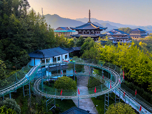 浙江衢州開化根宮佛國文化旅游區(qū)-浙江鵬鳴游樂設(shè)備有限公司
